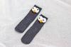 Nuevos Calcetines de Bebé de Algodón con Pelo Ojos Grandes Creativos de Principios de Primavera Calcetines de Media Caña para Niños Calcetines para Niños con Ojos Grandes Mejorados