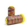 Hilo Multicolor Hilo de Colores Prosperity 40 # 402 Diversas Especificaciones de Hilo de Poliéster, Resistente al Desgaste, Alta Calidad, Duradero, Brillante y Colorido para Textiles del Hogar