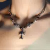 Collar para Hombre Acero de Titanio No se Desvanece Simple Versátil de Gama Alta Collar para Mujer Personalizado Popular Accesorios Venta al por Mayor