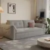 Sofá-cama duplo uso dobrável multifuncional pequeno apartamento armazenamento linha reta estilo creme famoso na internet sofá de quarto