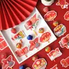 Regalos Pequeños para el Día Nacional Decoraciones de Paletas Tarjetas de Inserto Tarjetas de Bendición Decoración de Eventos en Hoteles y Centros Comerciales Sentido de Ceremonia Vestirse