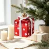 Bastonetes de Doce de Natal, Pirulitos, Botas do Papai Noel, Luvas, Trem, Chapéus de Natal, Boneco de Neve, Decorações de Árvore de Natal em Formato de Alienígena