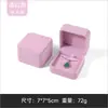 Directo de Fábrica Caja de Joyería de Tela Larga de Felpa de Ocho Lados Empaque para Anillo Pulsera Collar Adorno En Stock Venta al por Mayor