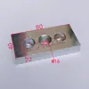 Placa de Conexão de Face de Extremidade em Liga de Alumínio 3060/4080/8080/6060/4590 Perfil de Alumínio Suporte de Pé em Aço Carbono