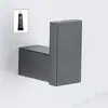 Gancho para ropa de acero inoxidable 304 gancho para abrigos de porche cabina de prueba gancho para colgar en la pared gancho para toallas de baño hotel cuadrado gancho individual