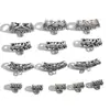 DIY Liga Três Vias Espaçador Reto Contas Pingente DIY Pulseira Colar Contas Pulseira Charms Materiais Acessórios de Joia