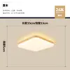 Luminária de sala de estar, plafon minimalista moderno, uso doméstico, estilo vintage retangular nórdico elegante, luminária Guangdong Zhongshan