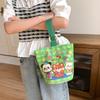 Bolsa de Lona de Dibujos Animados con Diseño Original de Nicho para Mujer 2026 Nueva Bolsa para Lonchera Bolso para Oficinista Dropshipping