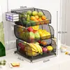 Tigela de Frutas Multicamadas para Casa, Cesta de Frutas para Mesa de Centro da Sala de Estar, Prato de Exibição para Armazenamento de Lanches Doces na Mesa de Jantar
