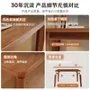 Escritorio de Computadora Doble para el Hogar con Patas de Madera Maciza Mesa de Estudio para Llevar a la Sala de Estar Escritorio Simple Grande Largo Banco de Trabajo Escritorio de Oficina