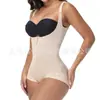 2023 Nuevo Body Moldeador Transfronterizo Levanta Glúteos Abotonado Control de Abdomen Ropa Interior Moldeadora Body Tejido de Malla Grueso de Alta Gama