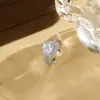 Anillo Brillante de Circonita Cúbica, Joyería de Nicho de Alta Gama, Anillo Ajustable Versátil de Moda Más Vendido 2026