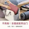 Tapete de Yoga Plegable de Tpe Deportivo Antideslizante Absorbente de Impactos Fitness Tapete Plegable de 4 mm Respetuoso con el Medio Ambiente Plegable para Siesta de Estudiante