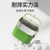 Lonchera Cuadrada de Doble Capa, Grado Alimenticio, para Uso Doméstico, Oficinistas, Caja Bento, Lonchera con Tenedor y Cuchara, Personalización de Regalo