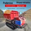 Caminhão de esteira para veículos de mão Caminhão basculante de esteira Caminhão basculante 1-5 toneladas Caminhão basculante para engenharia de mineração subterrânea
