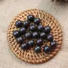 Pulsera Estilo Nacional Fragancia de Ámbar Cuentas de Buda para Jugar Cuentas Sueltas Pulido a Mano Fragancia Medicinal Pulsera Antigua Cuentas Fragantes de los Cinco Elementos