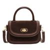 Bolso de mano retro Xiaozhong 2023 Nuevo estilo coreano Moda Bolso cuadrado pequeño de alta gama Simple Para combinar con todo Bolso de hombro cruzado