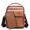 Bolsa Transversal de Ombro Único Transfronteiriça, Bolsa Macia Masculina da Moda, Mochila Pequena Vertical, Bolsa Transversal Retrô Multifuncional