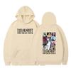 Comércio exterior transfronteiriço outono e inverno New American High Street Kanye homens e mulheres com figura paródia grafitti letras camisola com capuz