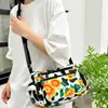 Bolso Cruzado Transfronterizo para Mujeres de Mediana Edad, Bolso de Mamá, de Moda con Estampado Casual de Gran Capacidad en Tela de Nylon, Bolso Cruzado de Venta Caliente Transfronteriza