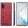 Adequado para Capa de Celular Note10Plus com Porta-Cartões, Suporte Note10, Capa de Couro para Celular Apple 11, Anti-Queda, Luxo Leve