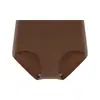Ropa Interior de Algodón Antibacteriano Jacquard Estilo Chino de Cintura Alta Transpirable Control de Abdomen para Mujer Anti-VPH10A