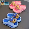 Pantuflas de verano para niños, de dibujos animados, lindas, antideslizantes, para interior, de suela suave, para baño, para niñas, pantuflas para bebé