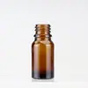 Frasco de Óleo Essencial Marrom de 10ml, Frasco conta-gotas de Vidro Marrom à Prova de Luz, Frasco conta-gotas para Amostra de Teste, Pronto para Venda
