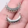 21X14Mm 0.7g Multicor Liga de Zinco Acessórios Vintage Conectores para Brincos