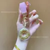 Oro 999 Oro Puro Gato Oro Hola Teléfono Colgante Llavero Regalo para Novia Colgante de Bolsa Kitty