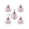 Accesorios para Joyería DIY de Aleación con Goteo de Aceite Calabaza de Halloween Calavera Colgante Divertido Pulsera Collar Colgante W473