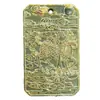 Colgante Tallado Estilo Antiguo de Jade Xiu, Moneda de Dinero Fantasma de Montaña, Pez Saltando Sobre la Puerta del Dragón para Riqueza Instantánea, Adorno Colgante Decorativo, Entrega en Transmisión en Vivo