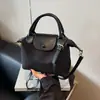 Bolsa Casual de Luxo Leve de Alta Qualidade para Mulheres, Novo Modelo 2025, Bolsa Leve de Nylon Formato Dumpling para Trabalho e Deslocamento, Bolsa Transversal