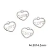Aleación Estilo Chino Nuevo Separador de Tres Vías Perla Redonda Flor Mariposa Corazón Pequeño Colgante Hecho a Mano DIY Pulsera Collar Accesorios