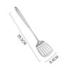 Aço Inoxidável 304 Cauda Pontiaguda Utensílios de Cozinha Panela Espessa com Isolamento Térmico Pá Escorredor de Sopa Colher de Arroz Conjunto de Cozinha Utensílios de Cozinha