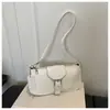 Bolsa Transversal Sela Patchwork Cor Sólida Comércio Exterior 2026 Nova PU Tendência Retrô Bolsa de Ombro Único Toque de Luxo Bolsa Transversal Feminina
