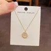 Artículos de Liquidación Especial: Exquisita, de Moda, Dulce, Versátil, Collar de Gama Alta con un Estilo de Nicho, Cadena Sencilla y Elegante para la Clavícula
