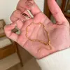 Nuevo brazalete de bambú dorado estilo ins, lujo ligero con sensación de alta gama, brazalete versátil, cadena dorada con eslabones ascendentes