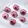 R 5cm Peonías Artificiales Flores de Té Flores de Seda Flores Falsas Pared de Flores DIY Guirnalda Materiales de Fondo Arreglos Florales Decorativos Capullos de Flores Falsas