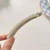 Pinza de Plátano para Cabello de Nuevo Producto Transfronterizo, a la Moda, Sencillo, de Gama Alta, Exquisito, Pinza Grande para Cabello para Cola de Caballo Alta, Accesorio para el Cabello, Pinza de Tiburón