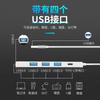 Hub divisor OTG USB 3.0 de um para quatro estação de acoplamento mouse teclado USB quatro otgHUB extensor