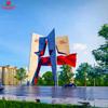 Escultura Temática Parque Estado de Derecho Acero Inoxidable Fuente Limpia y Honesta Cuadrado Libro Cuadrado de Granos Valiosos Adornos Grandes