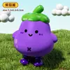 Novo brinquedo de vinil, brinquedo squishy para aliviar o estresse, pequeno pingente, brinquedo infantil, presente criativo e moderno em formato de frutas e vegetais