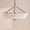 Lustre vintage de vidro Murano tipo nuvem estilo francês modelo novo 2026, estilo luxo leve para sala de estar, sala de jantar, quarto, iluminação de alta qualidade