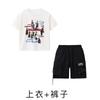 Ropa Infantil de Moda Hip-Hop Traje de Marca de Moda para Niños y Niñas Hip-Hop Hiphop Moderno Cool Disfraz de Rendimiento Callejero de Verano