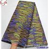 Tecido Brocado Jacquard Antigo Bordado Dupla Face com Fio de Ouro e Prata Renda Brocada Africana