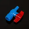 Bomba de oxígeno para acuario, tubo de explosión, interfaz de 4 puntos PVC, adhesivo, válvula integrada, conector de interruptor de diámetro variable acuático, accesorios