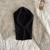 2024 Balaclava Pulôver Chapéu de Lã Quente Proteção de Orelha Chapéu Cachecol Chapéu Tricotado Integrado com Lã para Proteger Contra o Frio