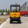 Escavadeira Hidráulica Pequena Agrícola 2,2 Toneladas Esteira Descompactador de Solo Agrícola Máquina de Gancho Plano de Engenharia Micro Escavadeira