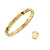 Exclusividad transfronteriza: Pulsera y anillo magnéticos retro y minimalistas con temática de peces pequeños, pulsera magnética desmontable y brazalete para parejas